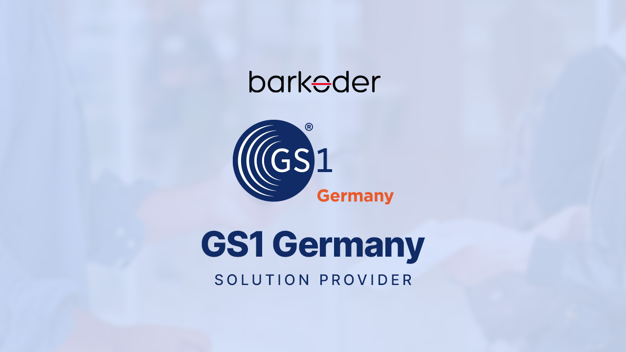 BarKoder barcode is now an official GS1 Germany Solution Provider