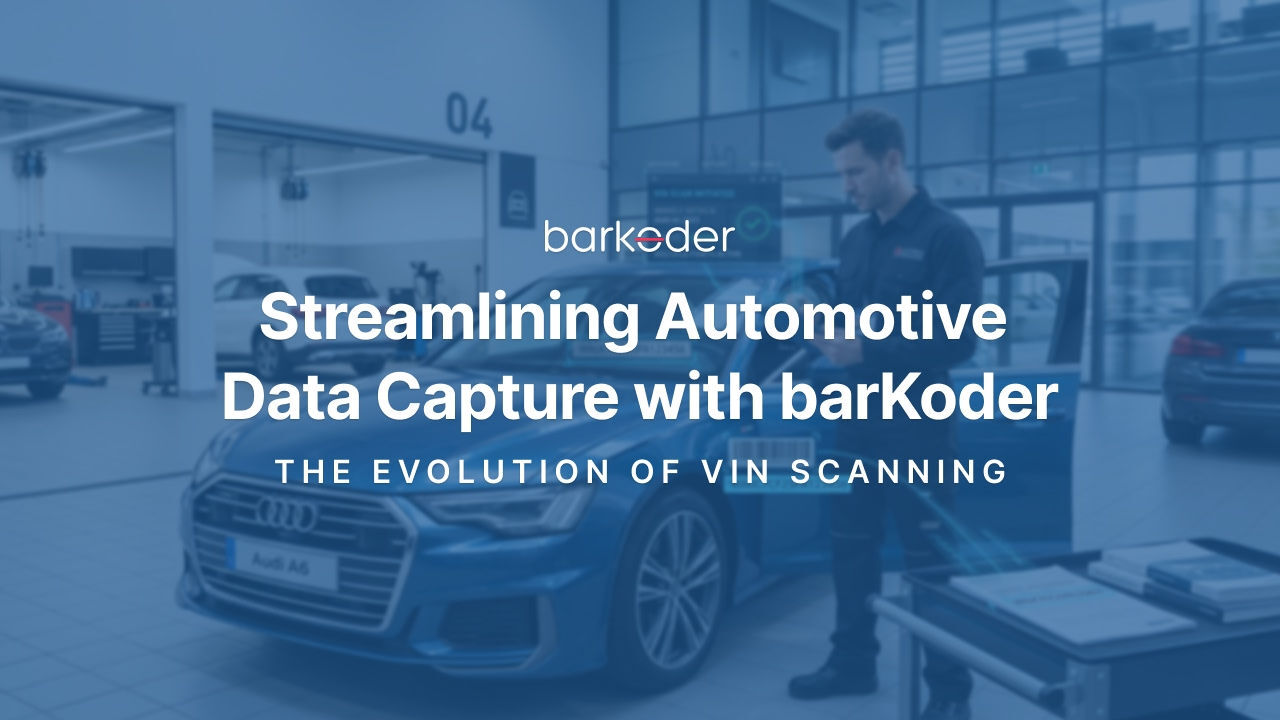 Advanced VIN Scanning: Automotive Data Capture SDK
