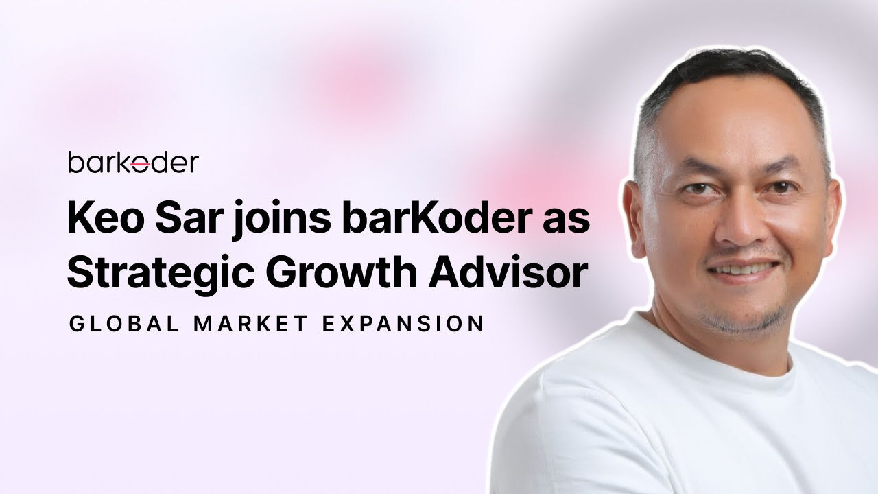 Keo Sar Joins barKoder as Strategic Growth Advisor | barKoder