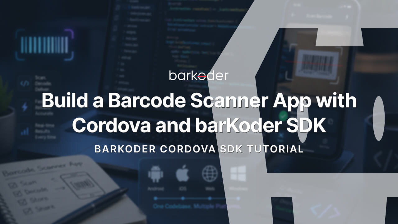 Building a Cordova & React Barcode Scanner | barKoder Guide