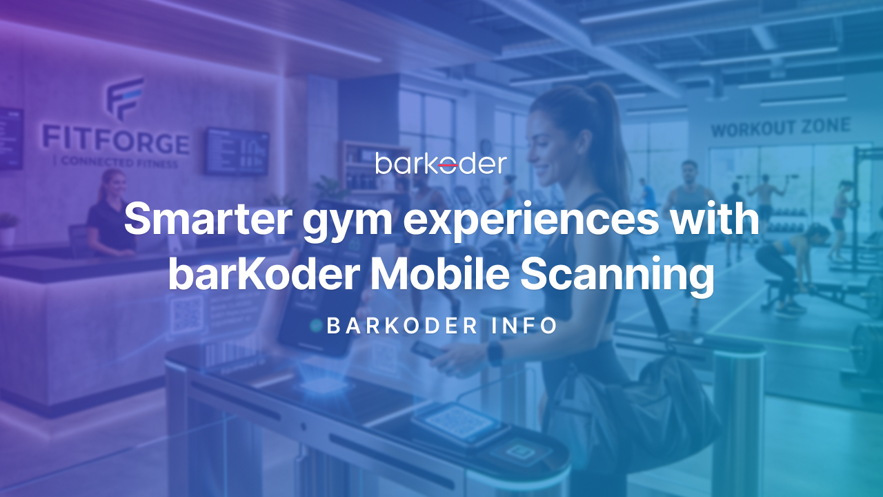 Mobile Barcode Scanning in Gyms | Digital Fitness Transformation